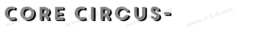 Core Circus字体转换